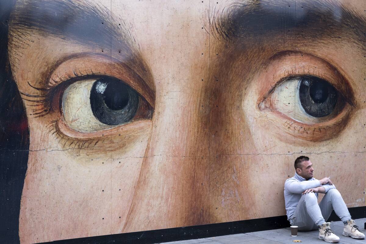 National Gallery Hoarding In London
