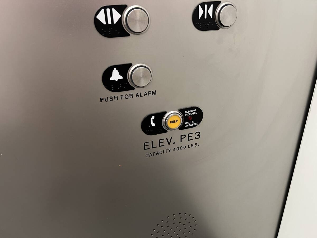 Elevator Control Panel