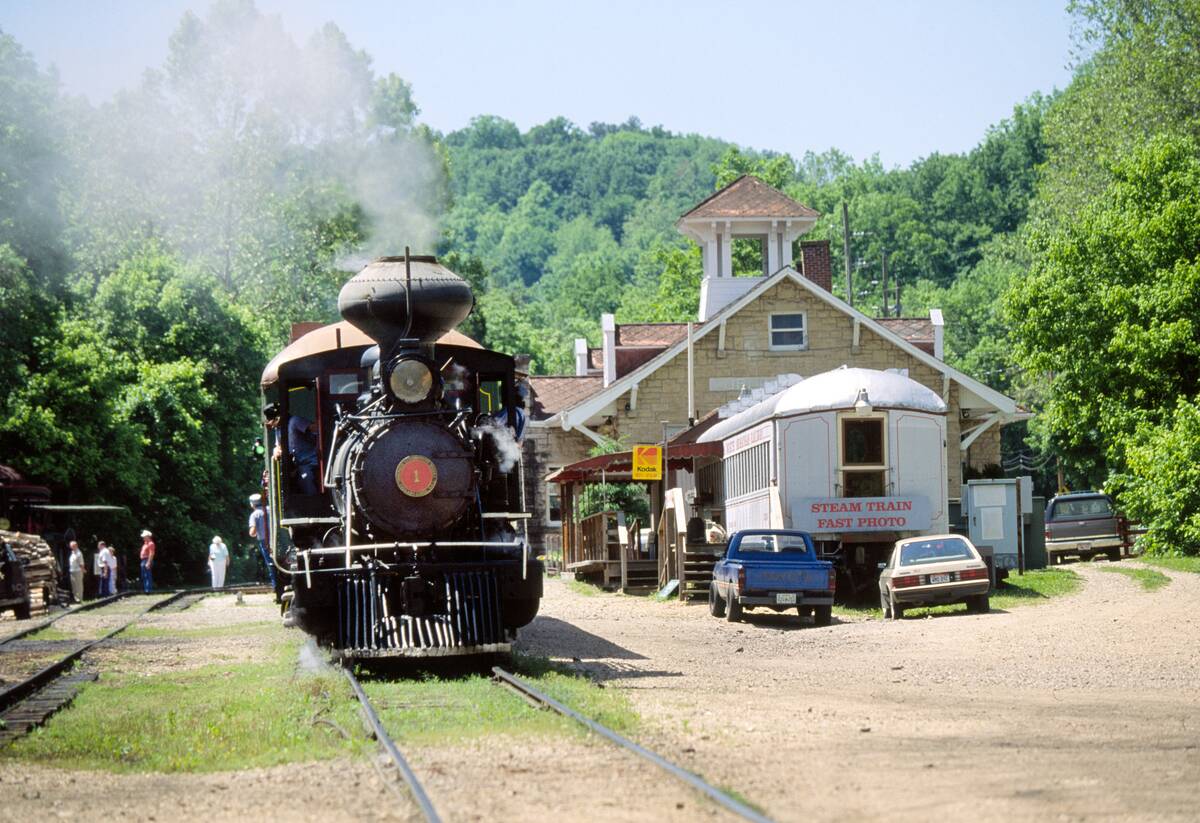 Steam Train, Ozark Mountains