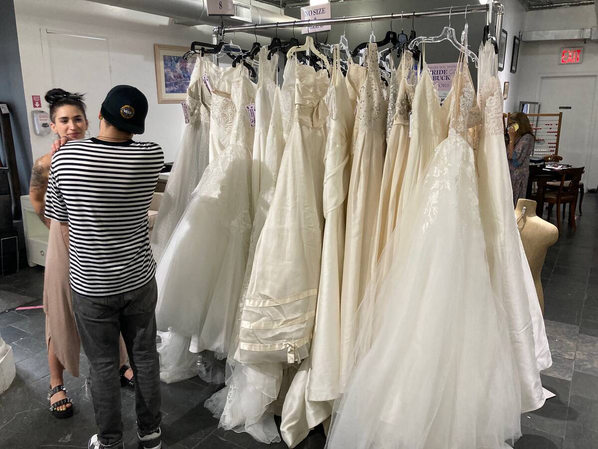 Bill Tompkins Housing Works wedding dresses Archive