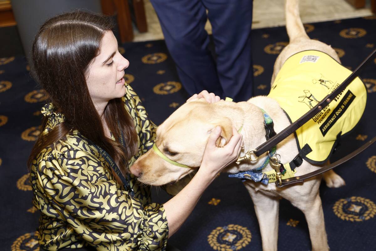 America's VetDogs Hosts Member Reception to Celebrate The Working Dog Commemorative Coin Act Being Signed Into Law