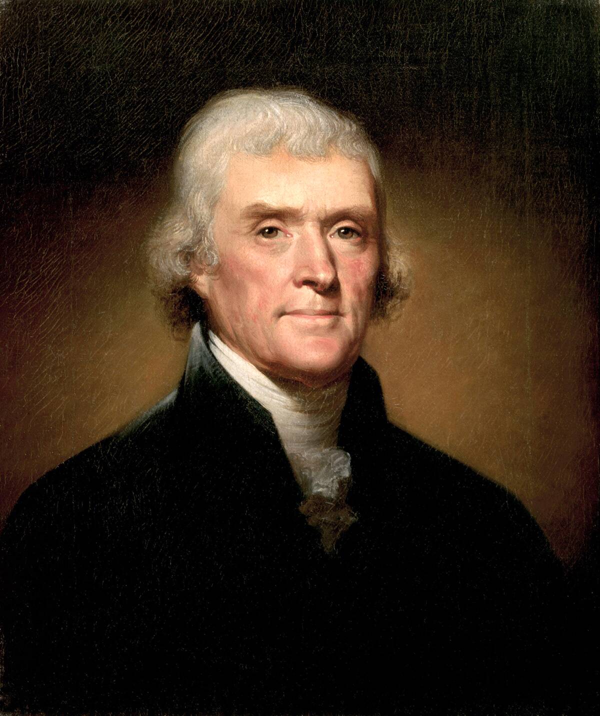 Portrait Of Thomas Jefferson