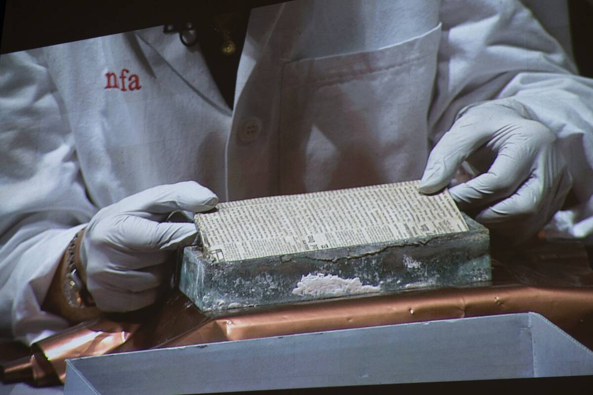 Opening of the 1795 Time Capsule from the MA State House