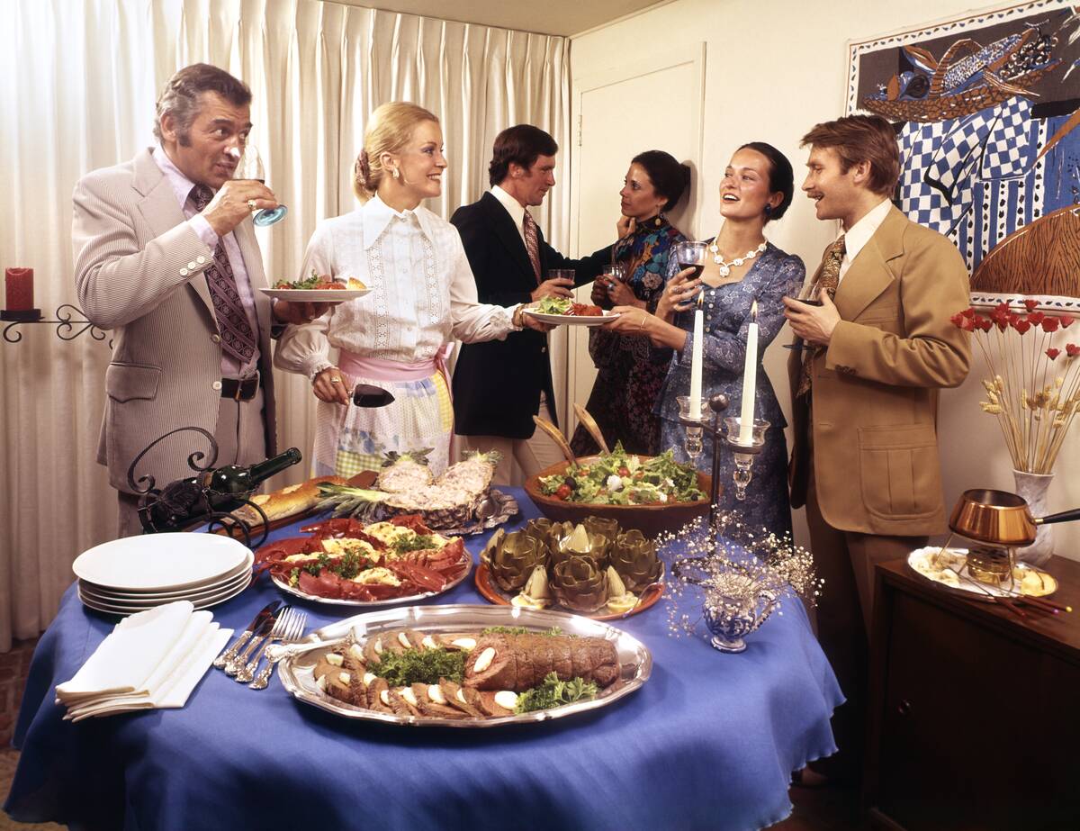 1970S THREE COUPLES MEN...