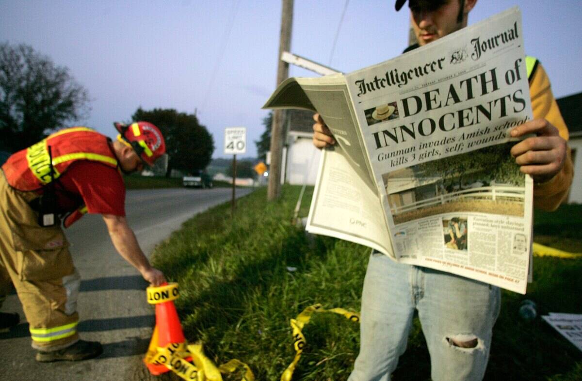 At Least Four People Killed In Amish School Shooting