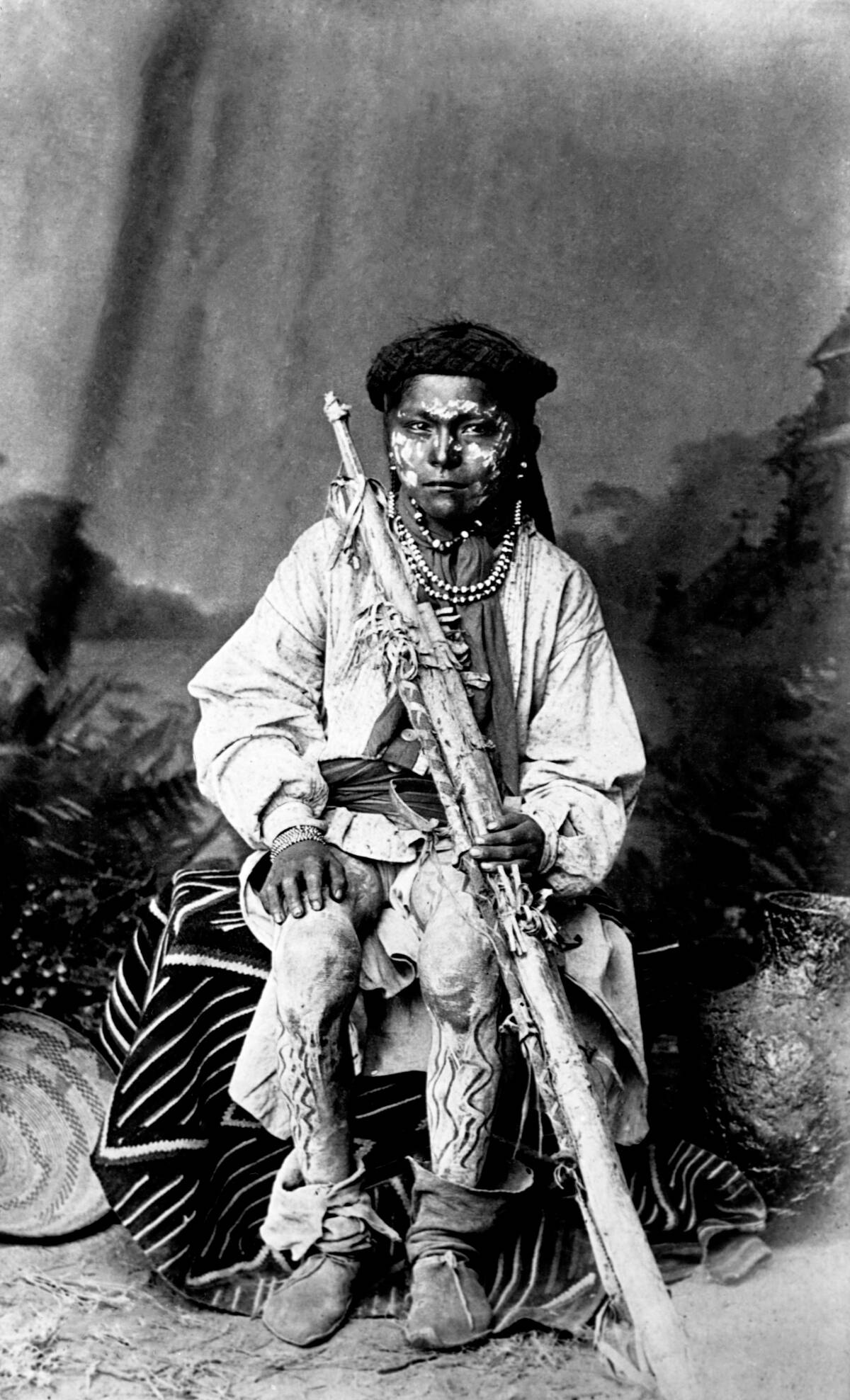 Boy with Painted Face