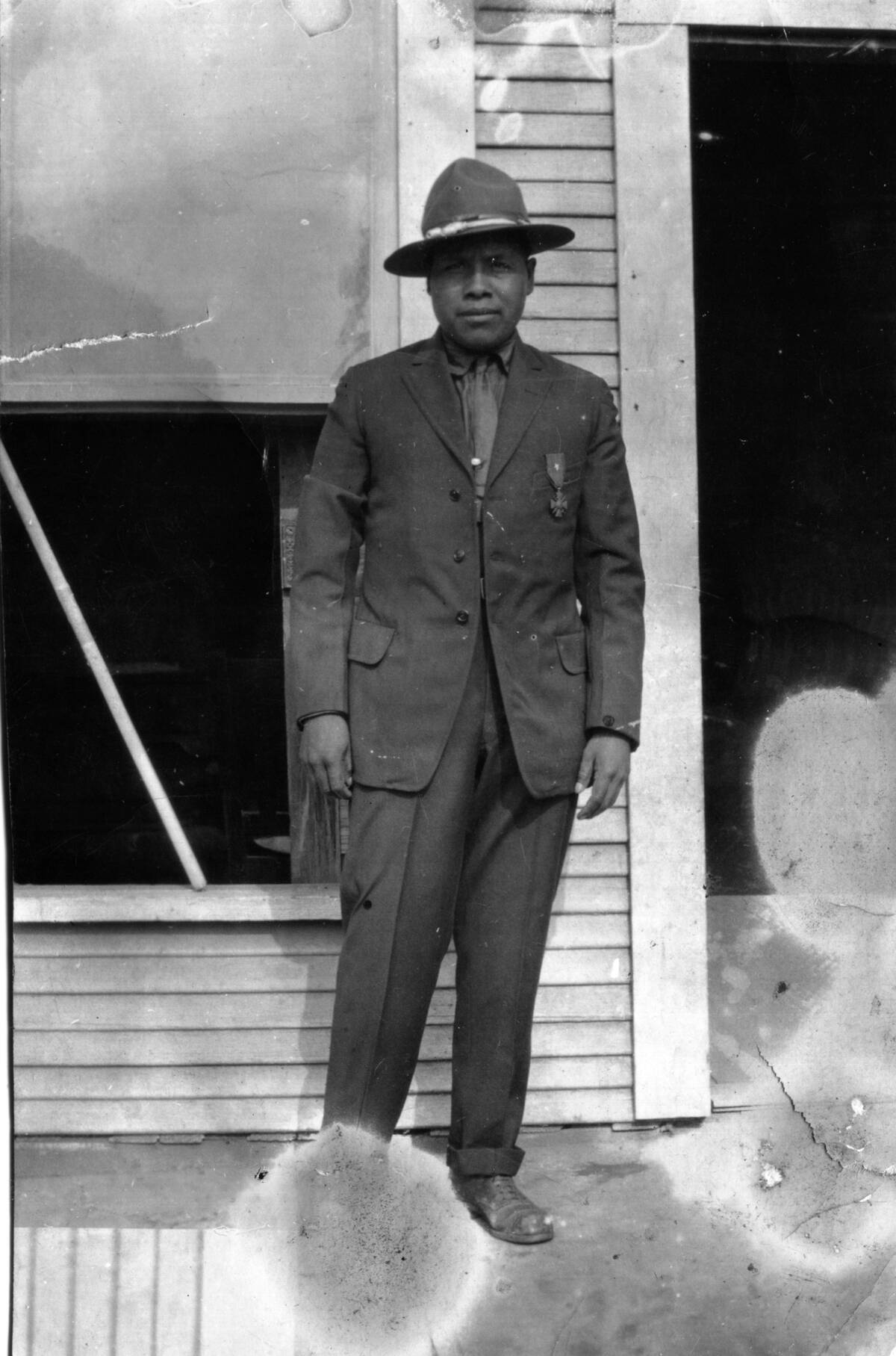 Choctaw Joseph Oklahombi, a First World War Code Talker