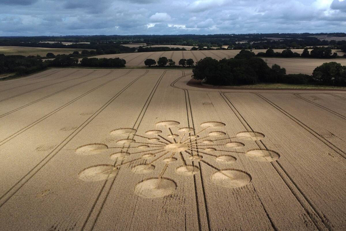 Crop Circles Remain a Mystery in Southern England