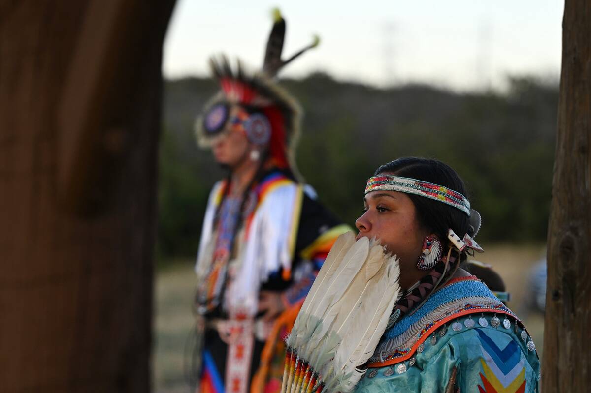 Denver Tribal Convening welcome ceremony at Tall Bull Memorial Grounds in Sedalia