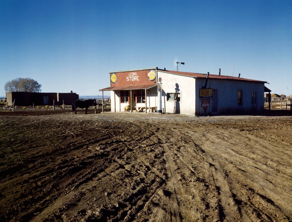 General store, near Questa, Taos County, N[ew] Mex[ico - Spring 1943