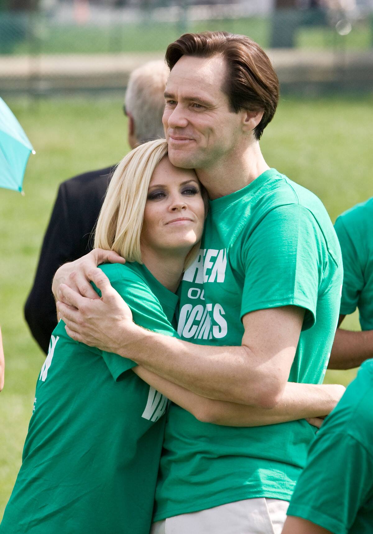 Jenny McCarthy and Jim Carrey Lead the Green Our Vaccines March, Rally