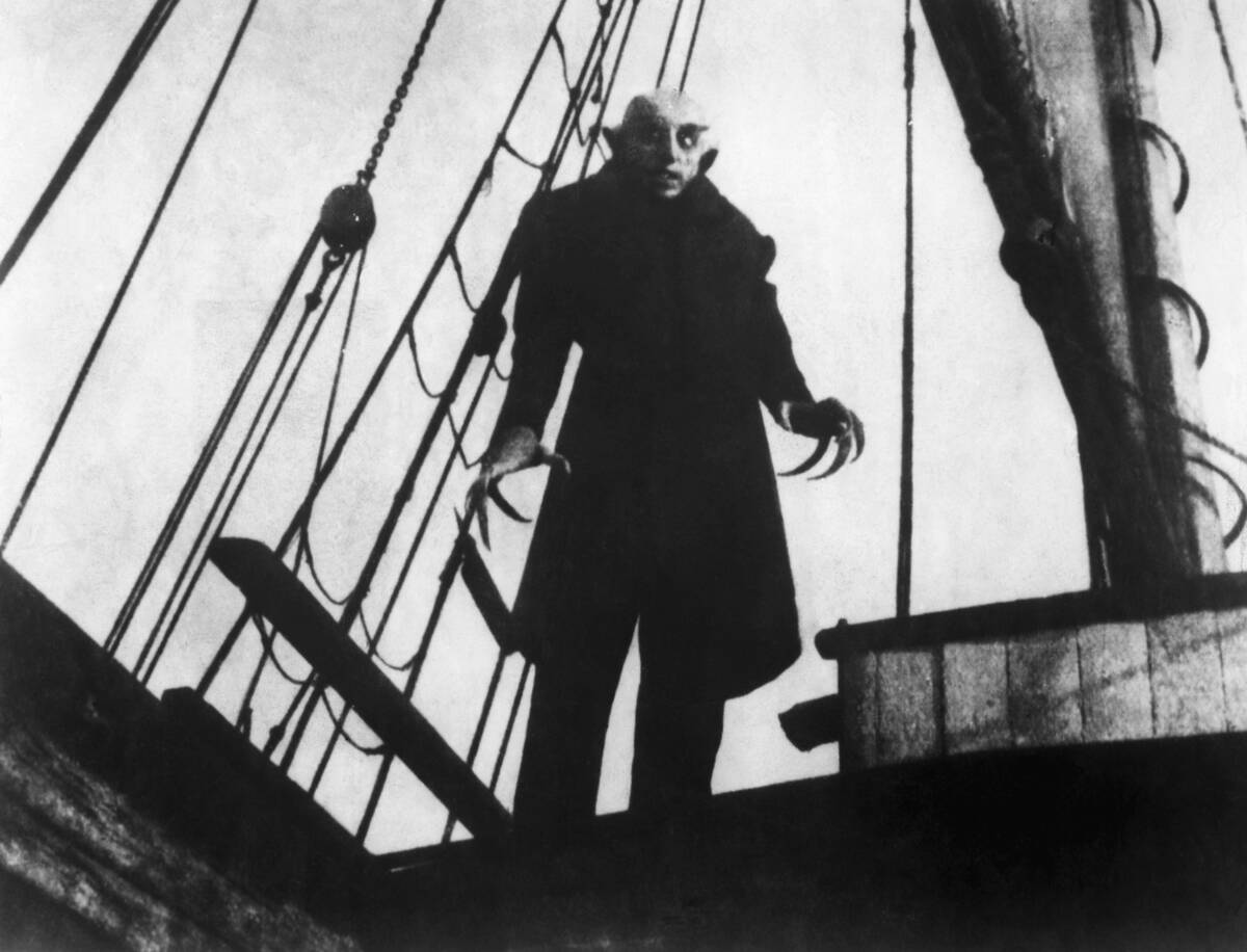 Max Schreck as Count Orlok in Nosferatu