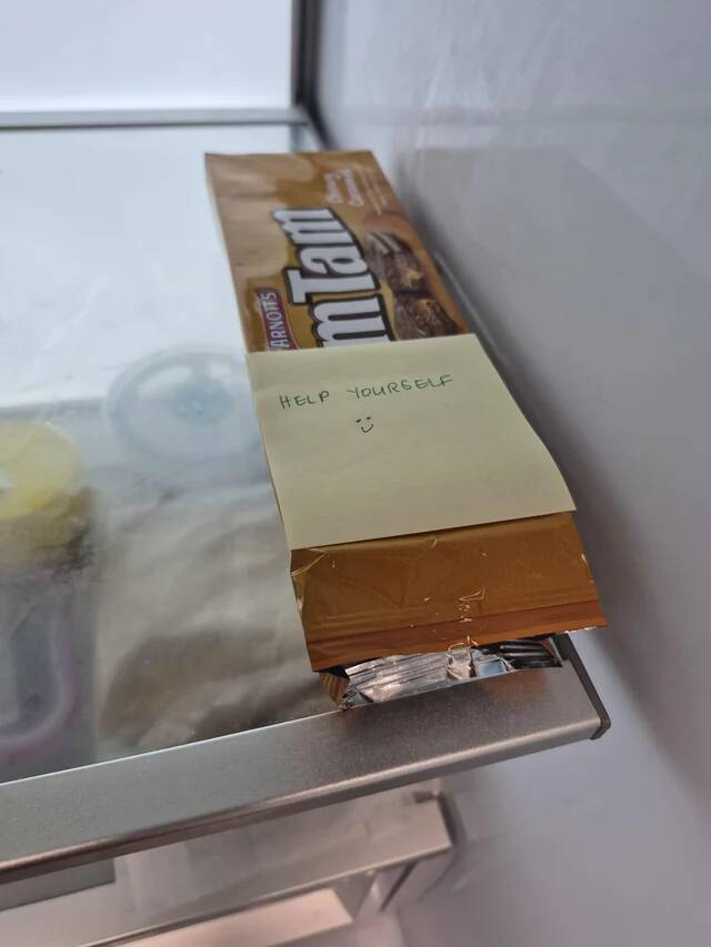 someone-at-work-put-a-help-yourself-note-on-a-pack-of-tim-v0-ovbazd2sdclg1