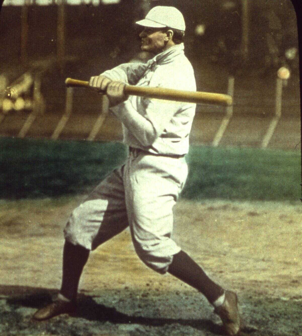 1907 World Series Crawford Batting