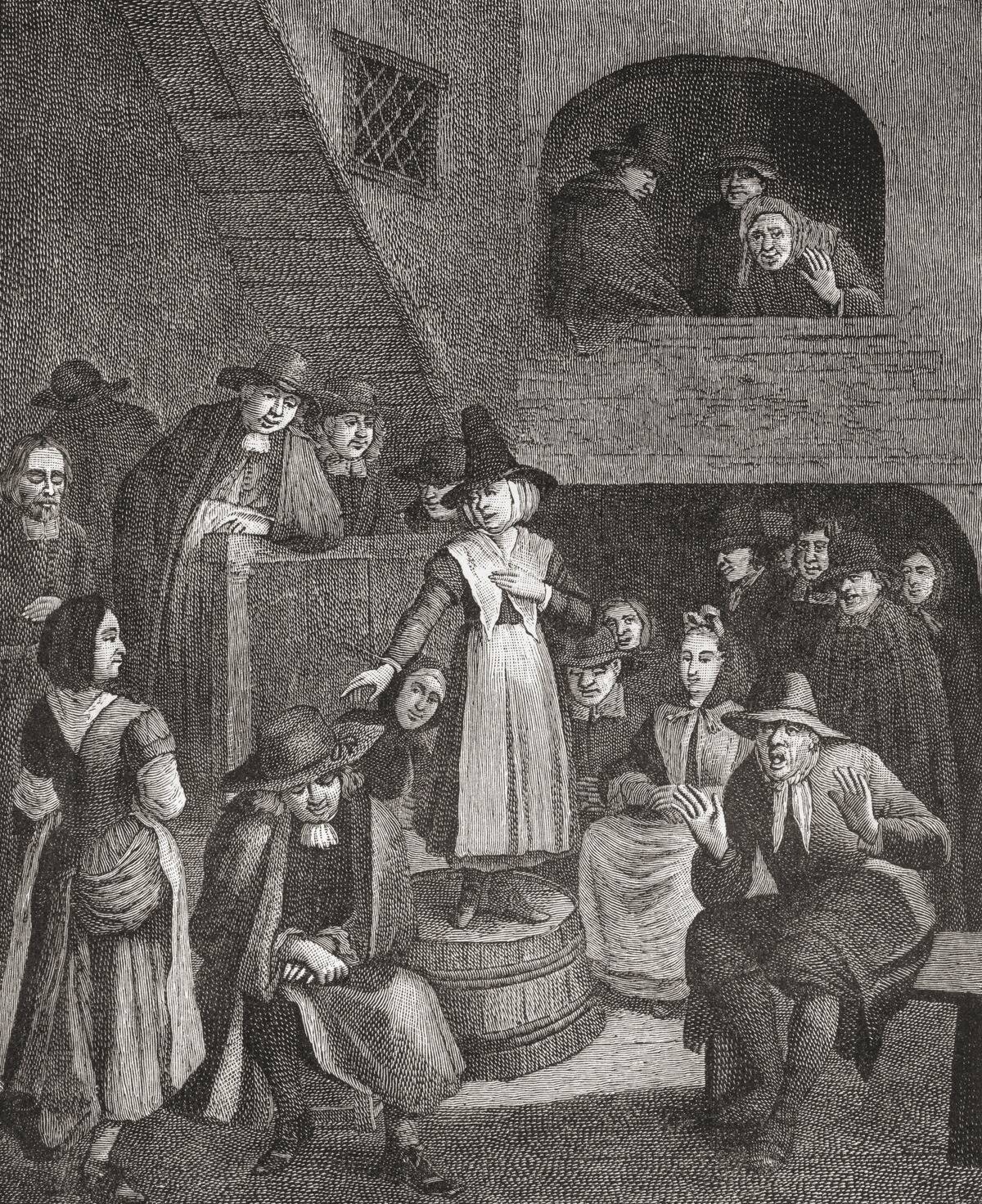 A Quaker's Meeting In The Seventeenth Century