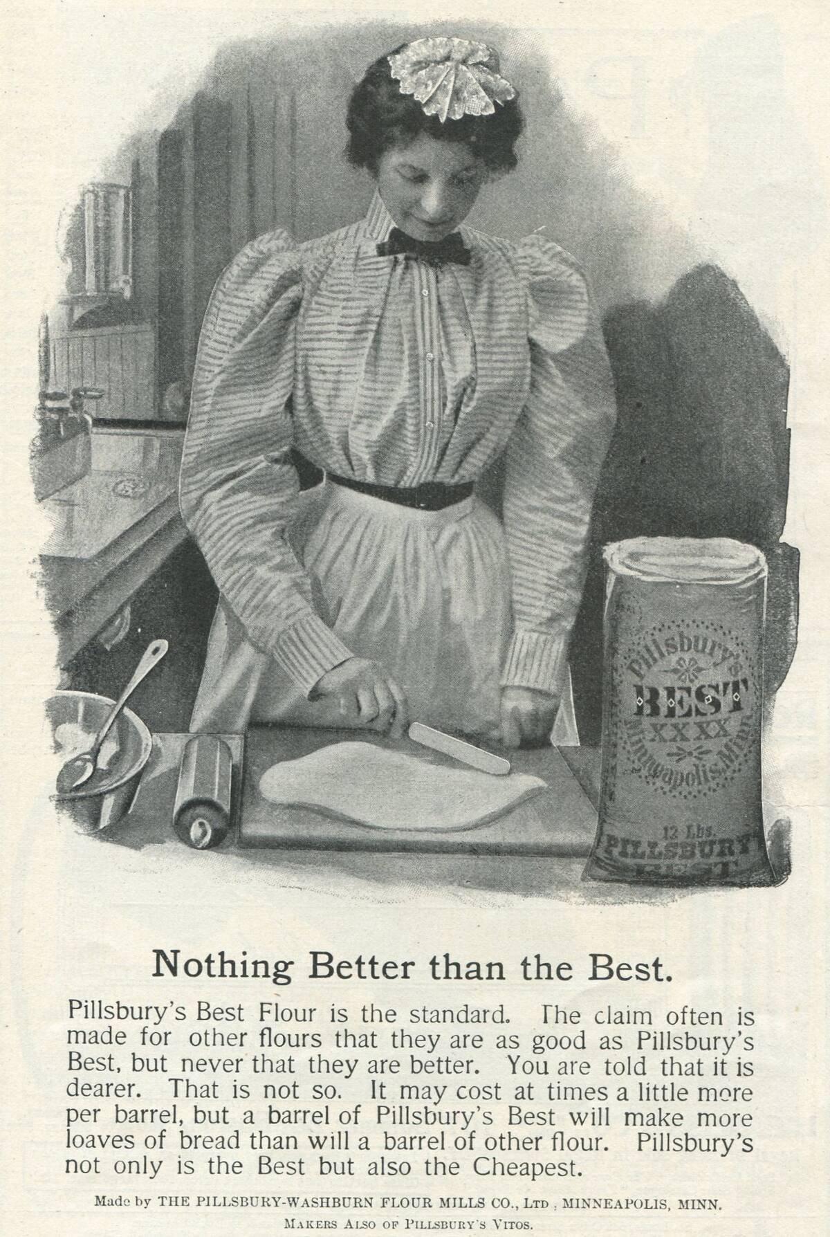 Ad For Pillsbury's Flour