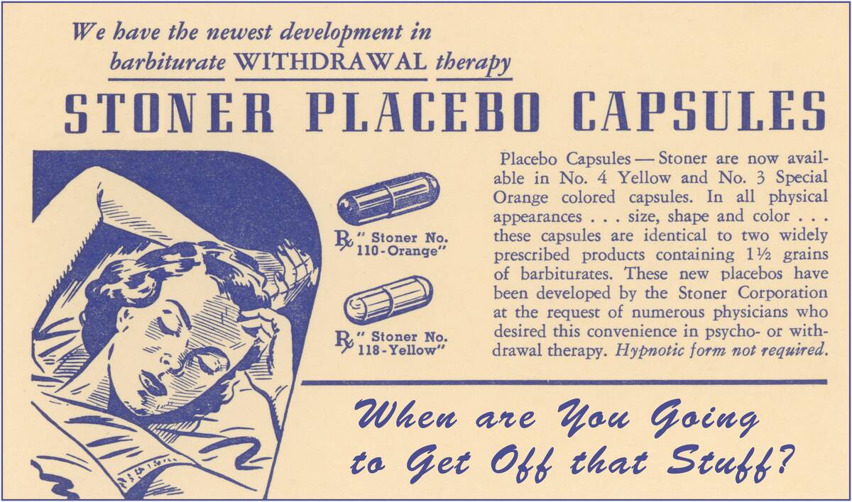 Ad for Stoner Placebo Capsules