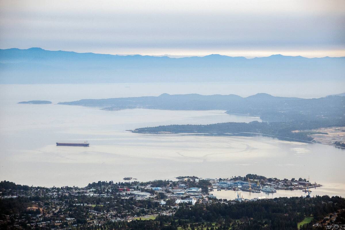 Aerial Views Of British Columbia's Capital Ahead Of GDP Figures