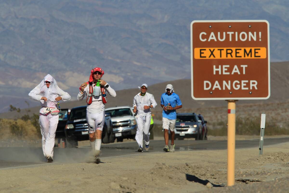 Annual Badwater Ultra Marathon Held In Death Valley's Extreme Heat