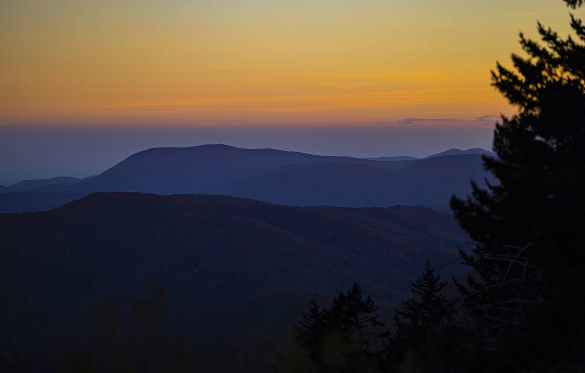 Blue Ridge Mountains Fall Foliage