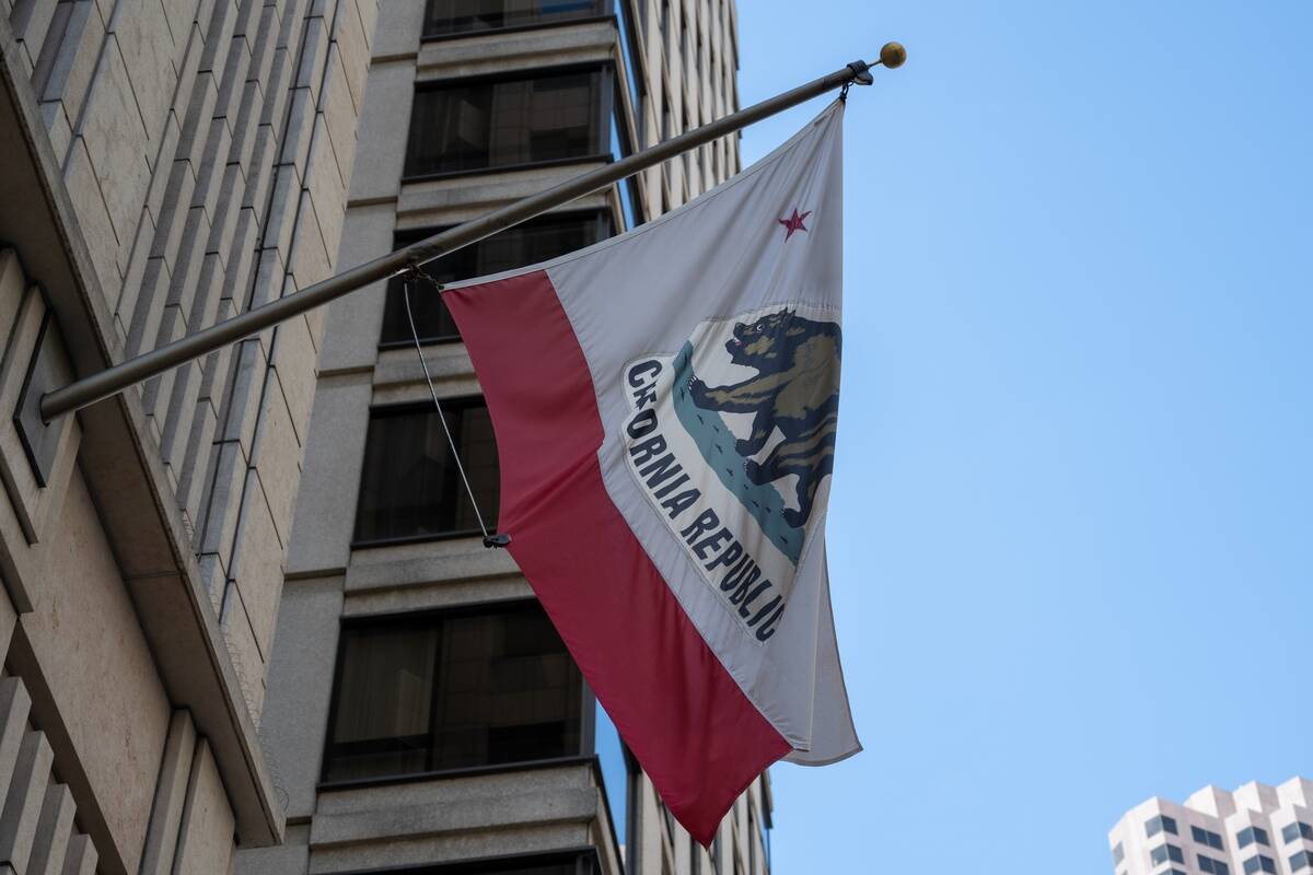 California Flag Display