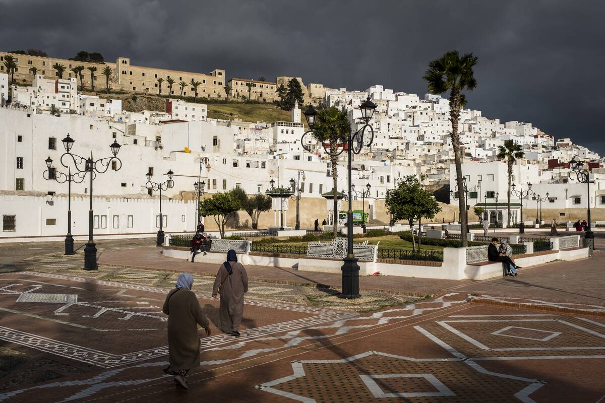 Daily Street Life In The Medina Of Tétouan, Morocco