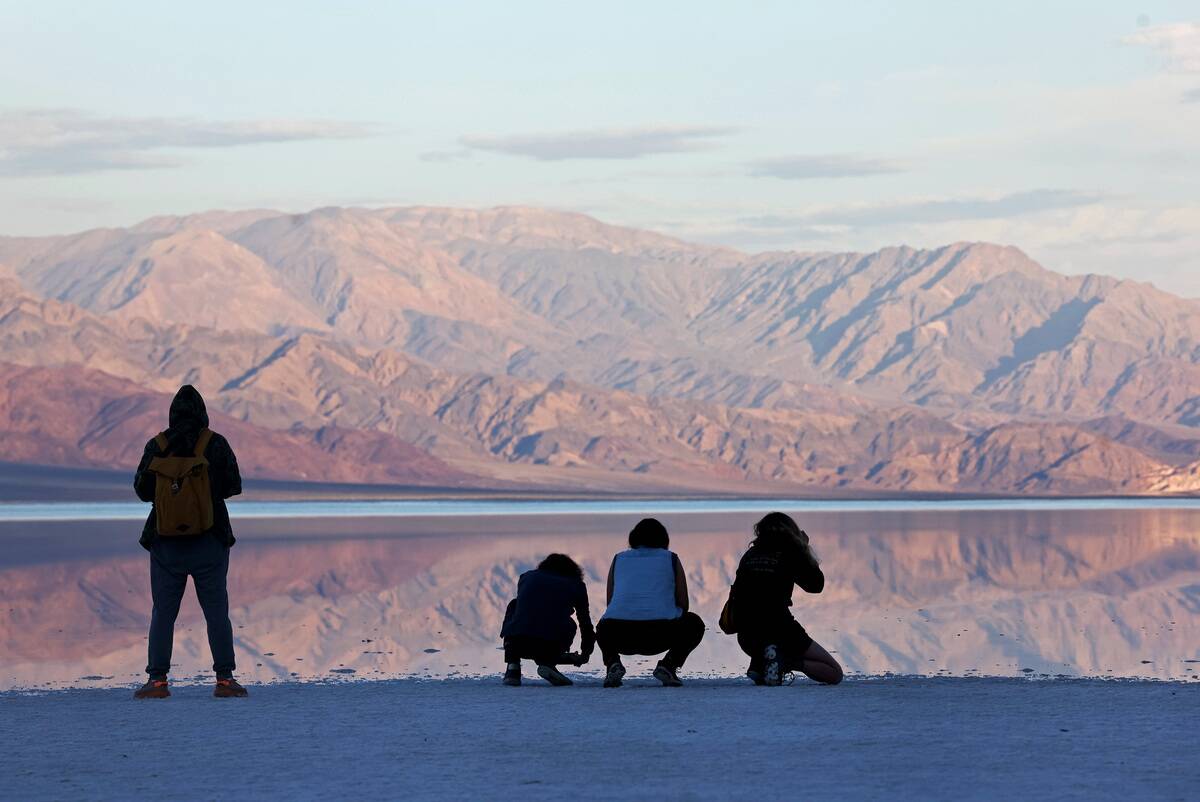 Death Valley National Park Now Reopened, After Season's Record Rains Created A Temporary Lake Within Park