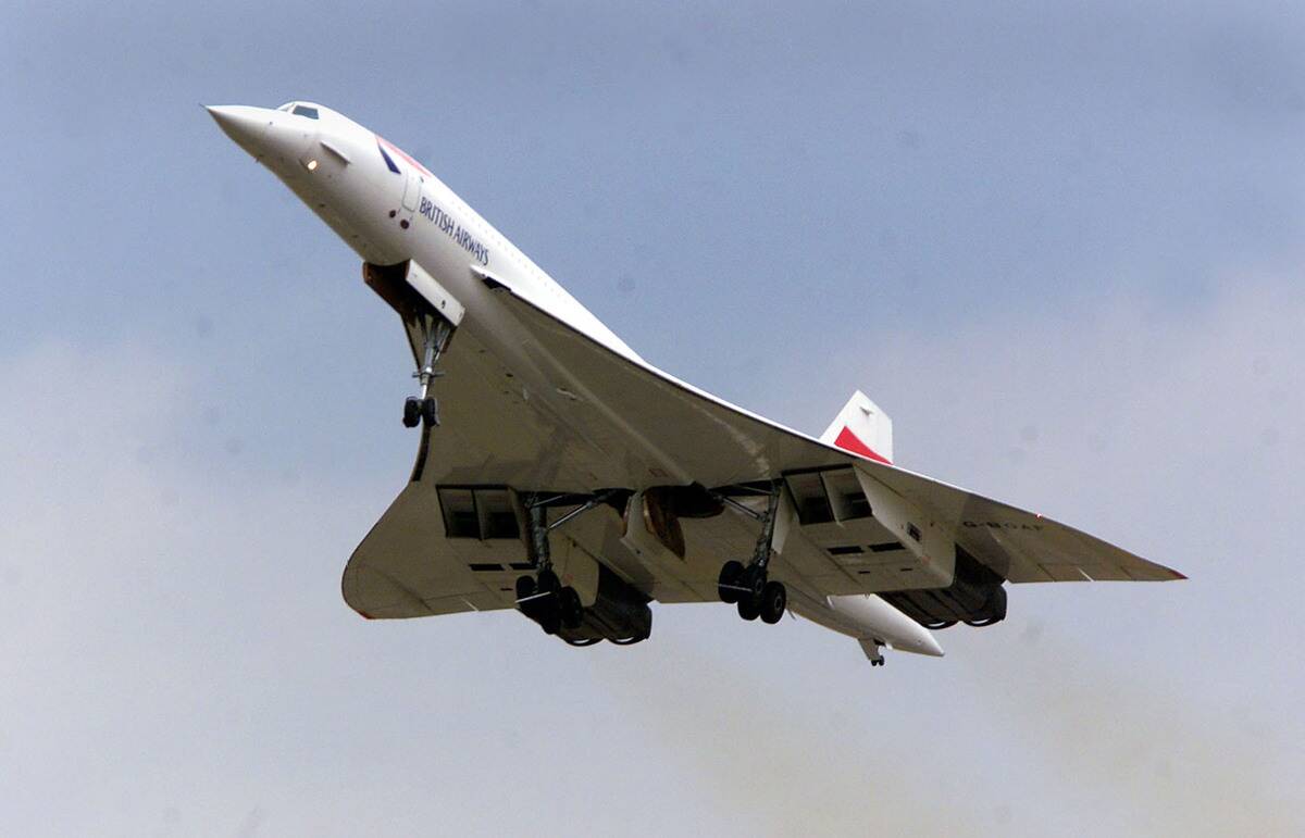 First Concorde Flight for Twelve Months