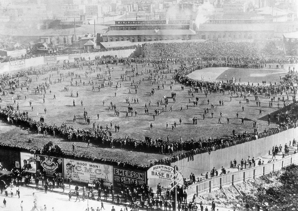 First World Series Game