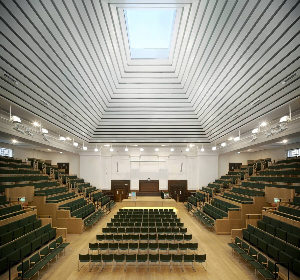 Friends House, London, United Kingdom. Architect: John McAslan & Partners, 2015.