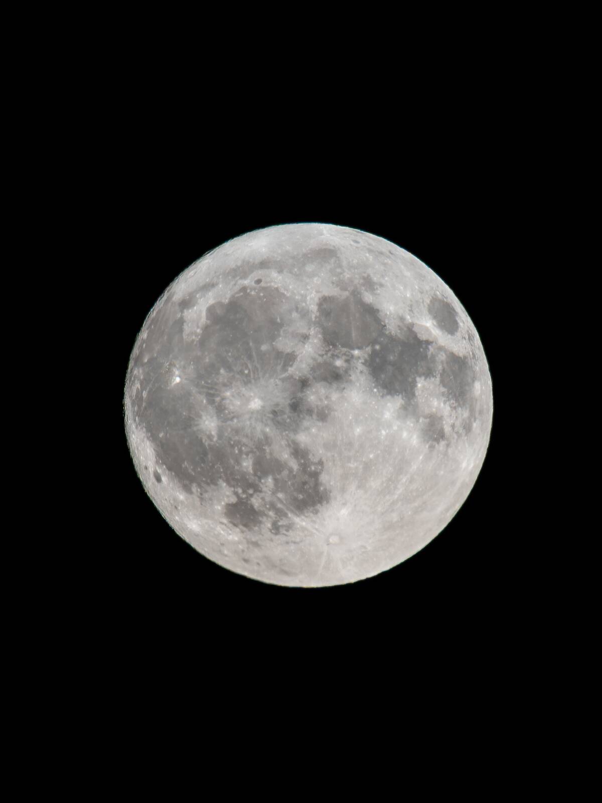 Full moon over Baden-Württemberg