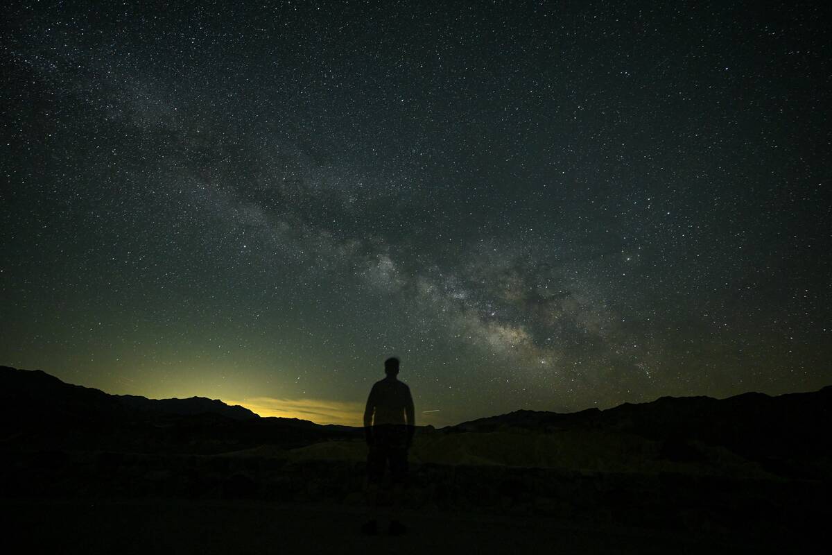 Milky Way Galactic in California's Death Valley National Park