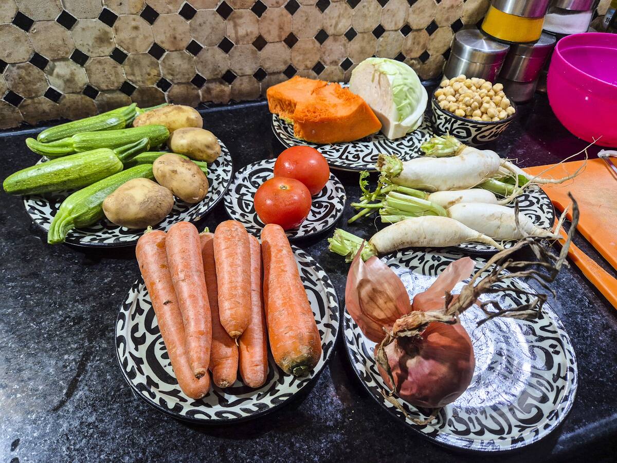 Morocco. Fes. Traditional Food. Vegetables