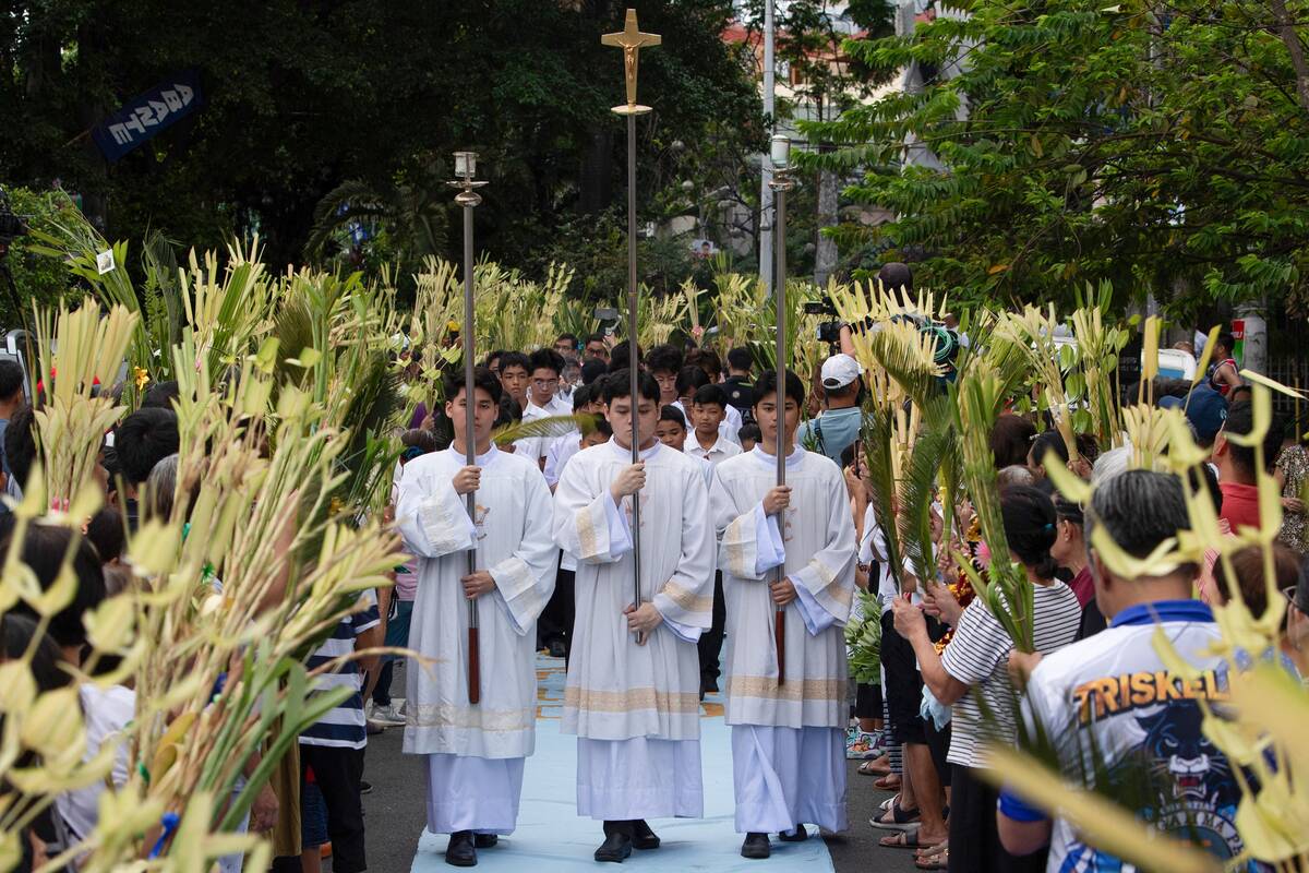 PHILIPPINES-RELIGION-PALM SUNDAY