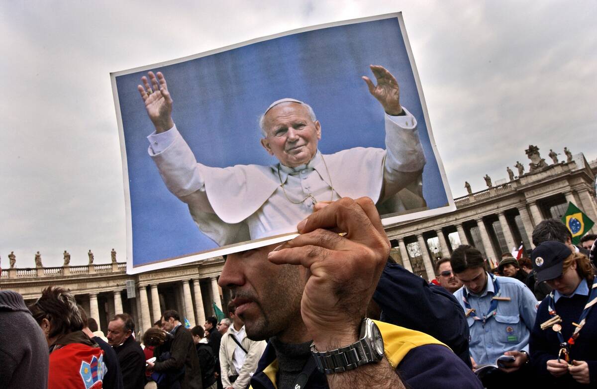 Pope John Paul II's Funeral in St. Peter's Square