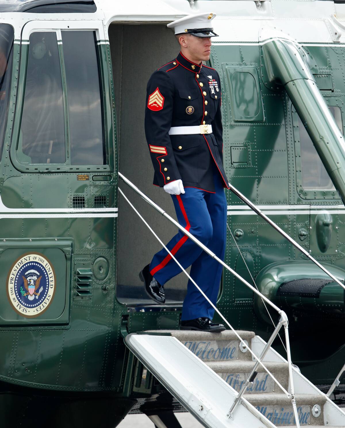 President Obama And The First Lady Depart The UK