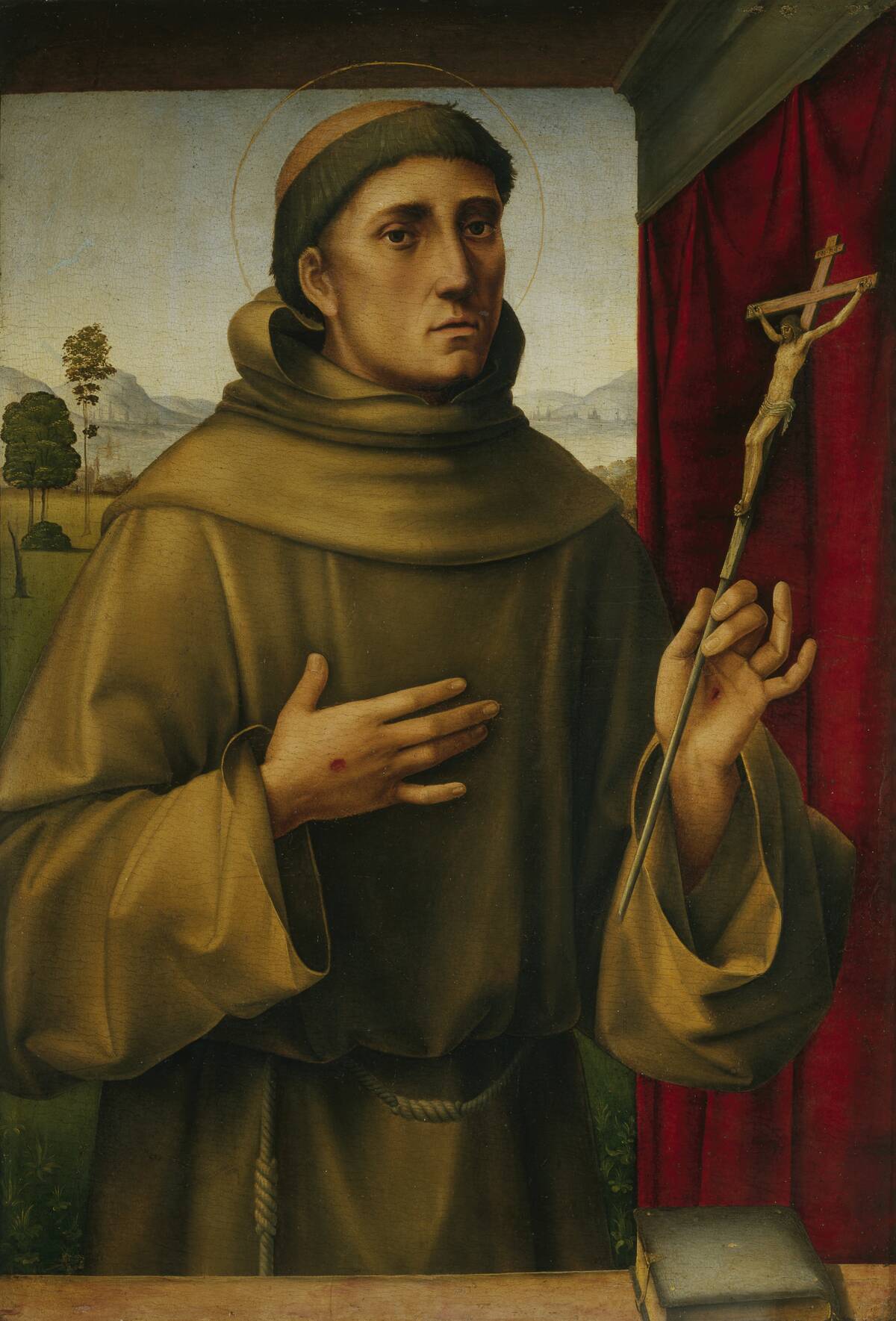 Saint Francis by Francesco Francia