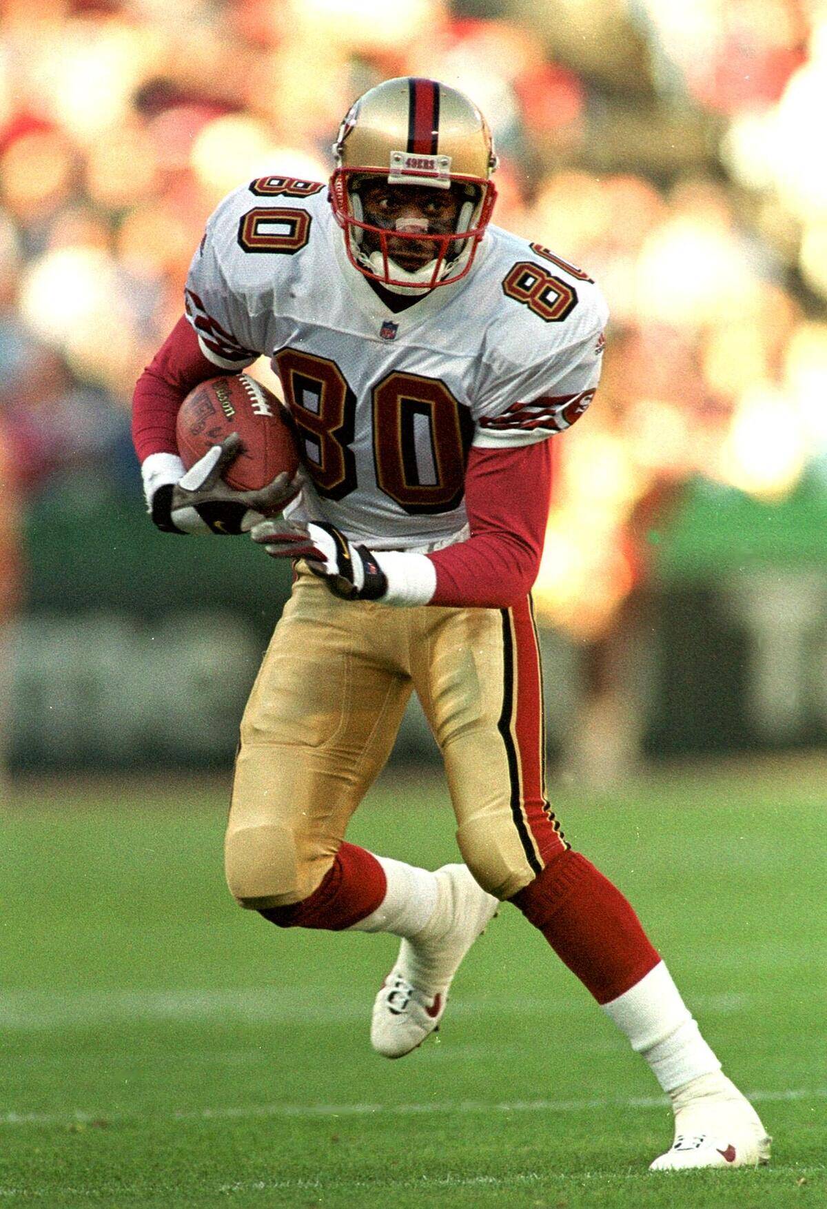 San Francisco 49ers All-Pro wide-receiver Jerry Ri