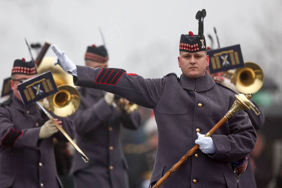 Stone Of Destiny Departure Ceremony At Edinburgh Castle