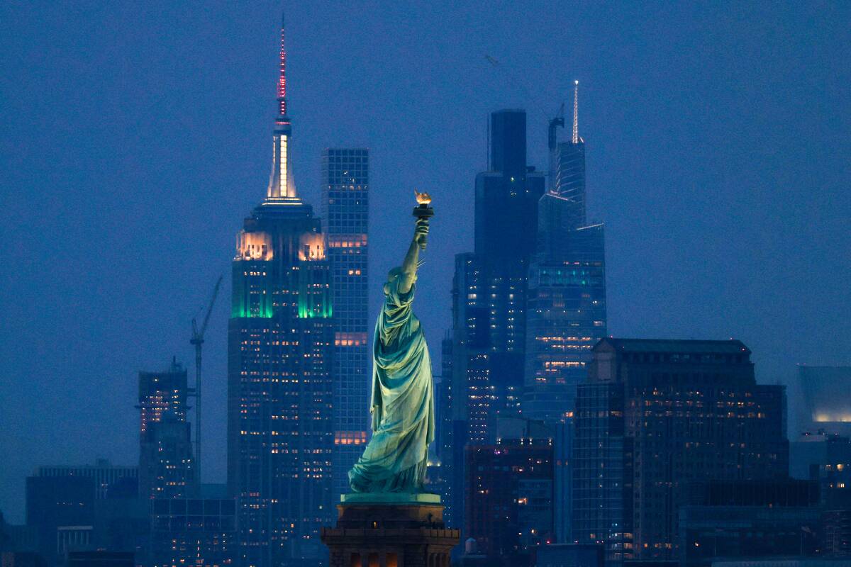 US-HISTORY-NEW YORK-MONUMENT-STATUE OF LIBERTY