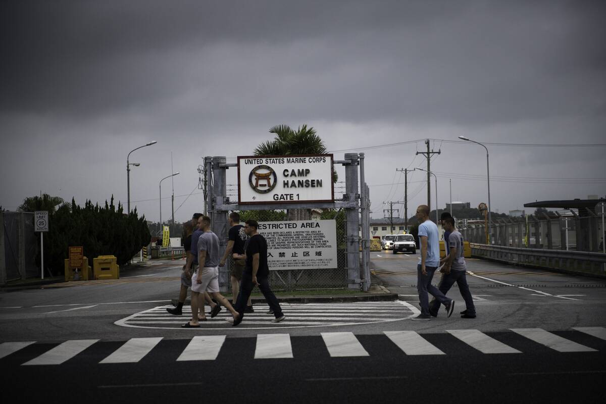 US Marines In Okinawa