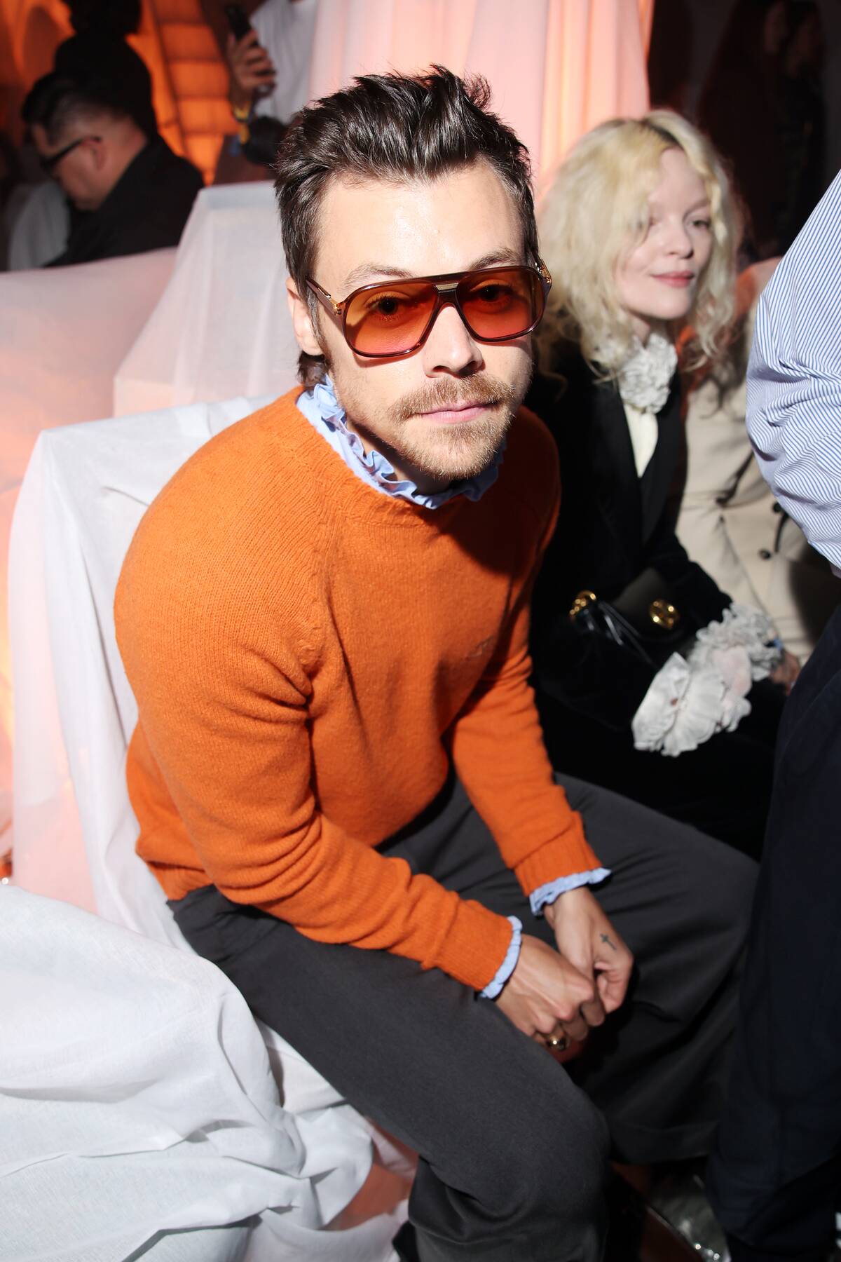 Valentino Pavillon des Folies- Front Row - Paris Fashion Week Spring -Summer 2025