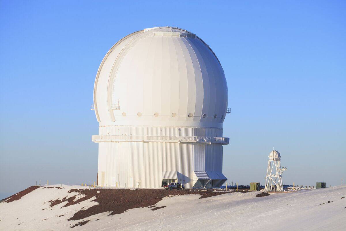 View From Mauna Kea Observatories The Summit Of Mauna Kea On The Island Of Hawaii