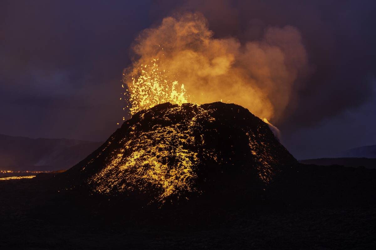 Volcano Southwest Of Reykjavik Erupts For Fifth Time Since December
