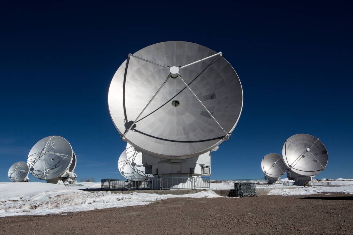 ALMA Project In Atacama Desert, Chile