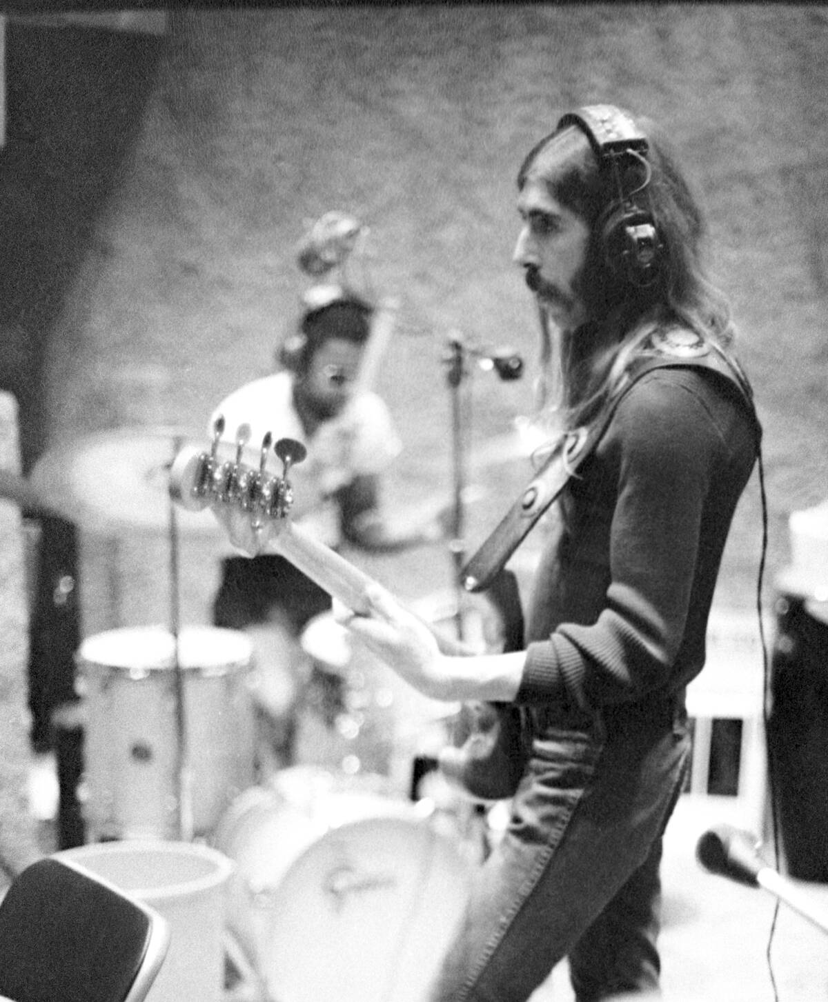Berry Oakley Plays Bass On The Eat A Peach Album