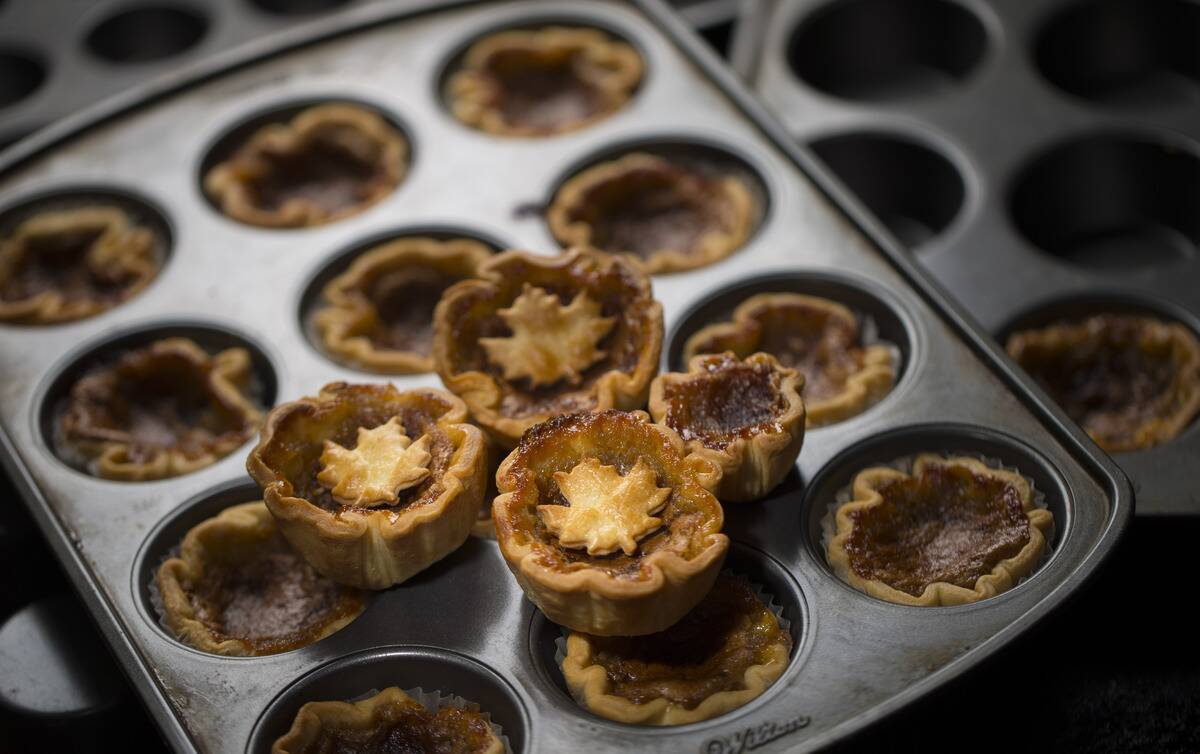 Canadian Maple Syrup Buttertarts