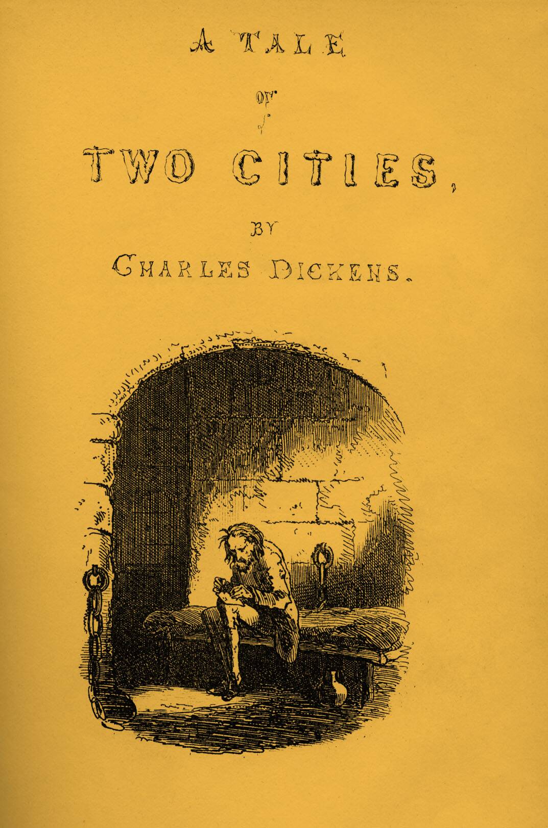 Charles Dickens's 'A tale of two cities' :Title page -
