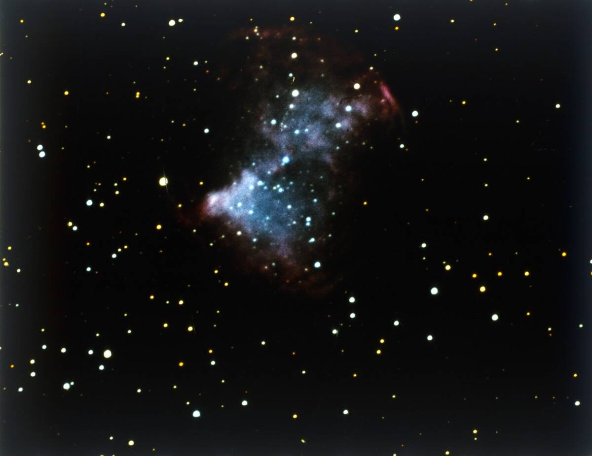 Dumbell Nebula In Vulpecula. Creator: Nasa.