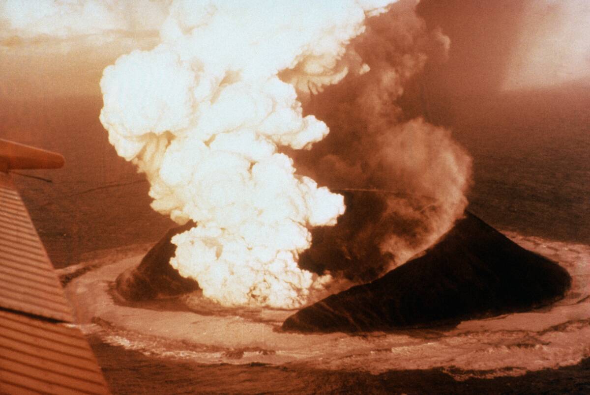 Eruption of Surtsey